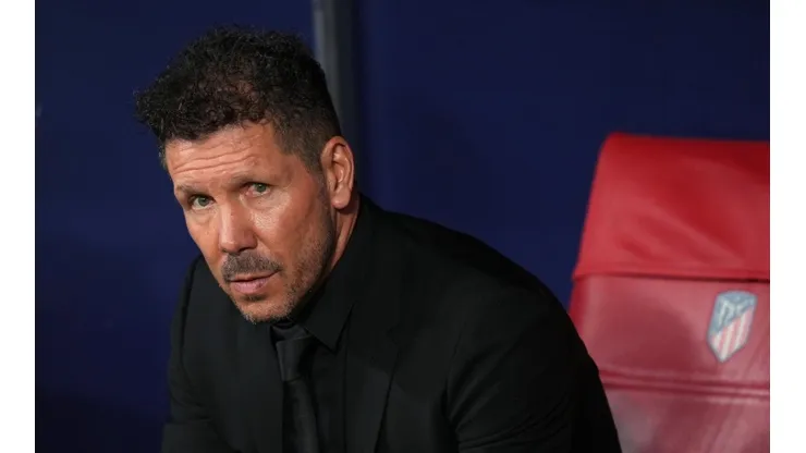 Diego Simeone, entrenador del Atlético de Madrid.