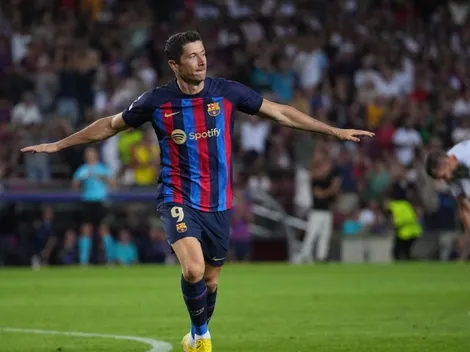 Lewandowski se estrena en Champions con el Barça con hat-trick
