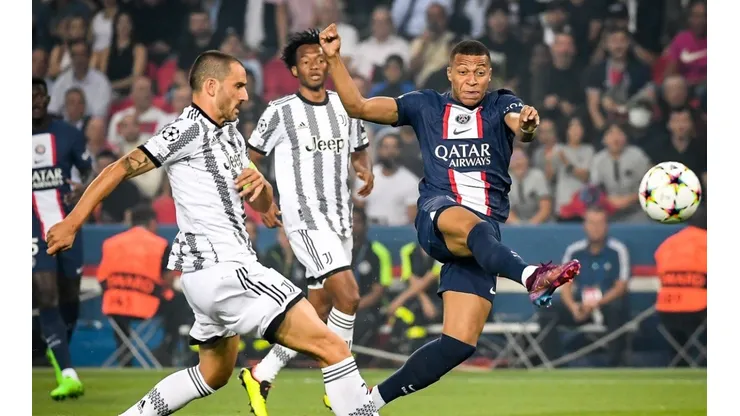 La gran definición de Mbappé para que PSG se adelante ante Juventus.