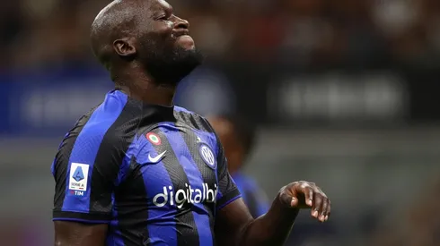 Romelu Lukaku no podrá decir presente en el partido de Inter.