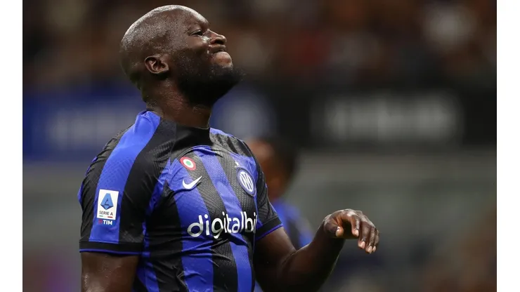 Romelu Lukaku no podrá decir presente en el partido de Inter.