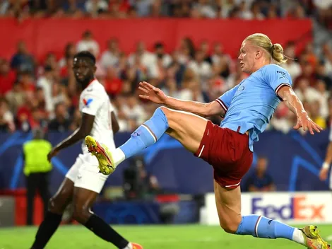 Manchester City debutó en la Champions League con goleada a Sevilla