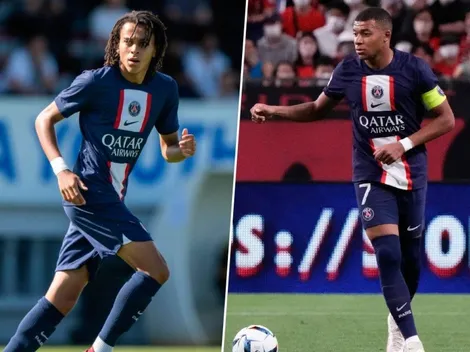 El hermano de Kylian Mbappé debutó con PSG en la UEFA Youth League
