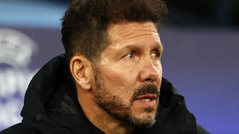 Diego Pablo Simeone, entrenador del Atlético de Madrid.