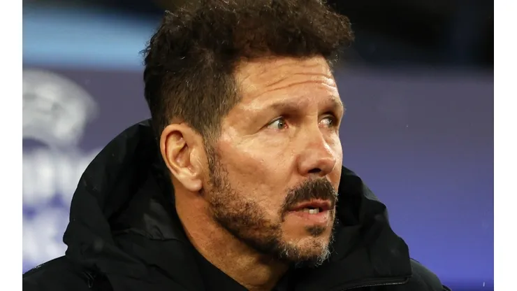 Diego Pablo Simeone, entrenador del Atlético de Madrid.
