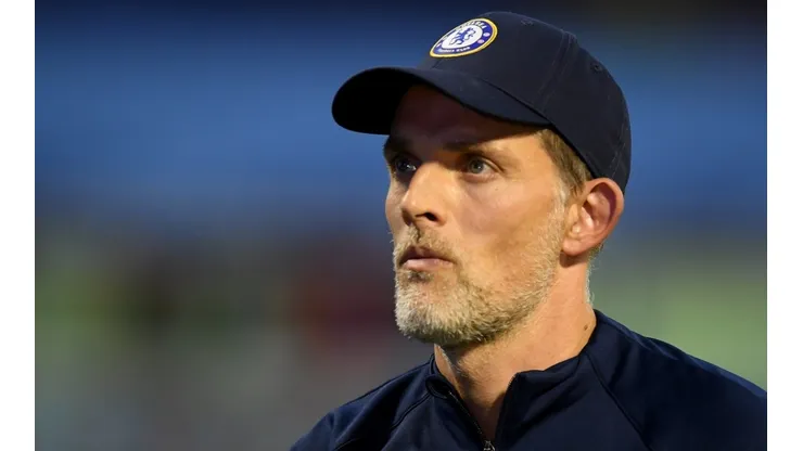 Thomas Tuchel en un encuentro con Chelsea.