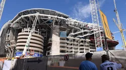 Estadio Santiago Bernabéu.