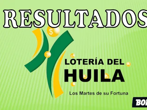 Lotería del Huila de AYER | Resultados y números que cayeron el martes 6 de septiembre 2022