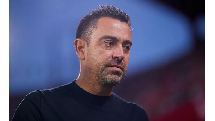 Xavi Hernández, DT de Barcelona.