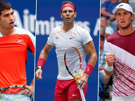 ¿Qué necesitan Nadal, Alcaraz y Ruud para quedarse con el N°1 de Medvedev?