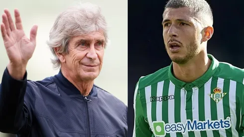 Manuel Pellegrini y Guido Rodríguez en Real Betis.