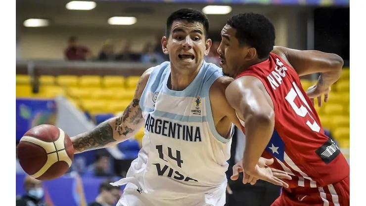 Tortu Deck, con 27 puntos, el goleador argentino ante Puerto Rico