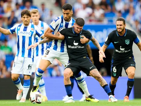 En un partidazo, Real Sociedad y Atlético empataron a uno