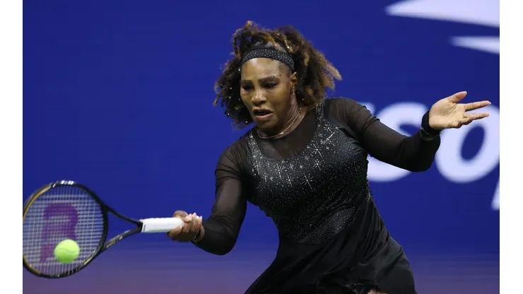 Serena Williams en juego ante Ajla Tomljanović.