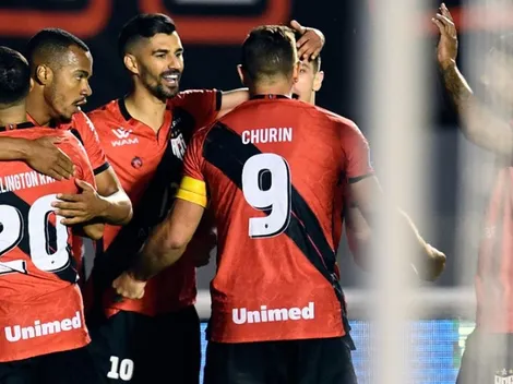 Atlético Goianiense picó en punta en las semifinales al vencer a Sao Paulo