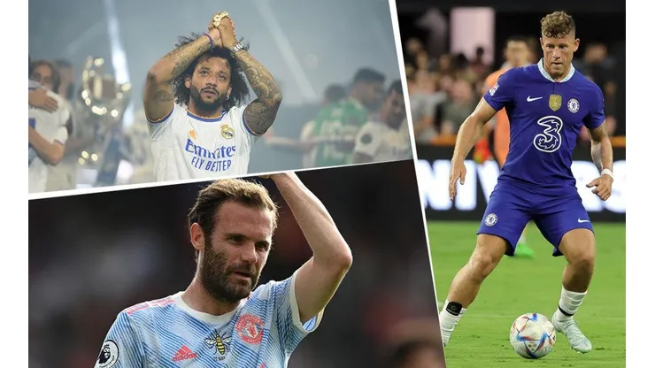 El XI ideal de futbolistas que tras el fin del mercado están como agente libre