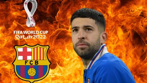 Jordi Alba, entre Barcelona y Qatar 2022.