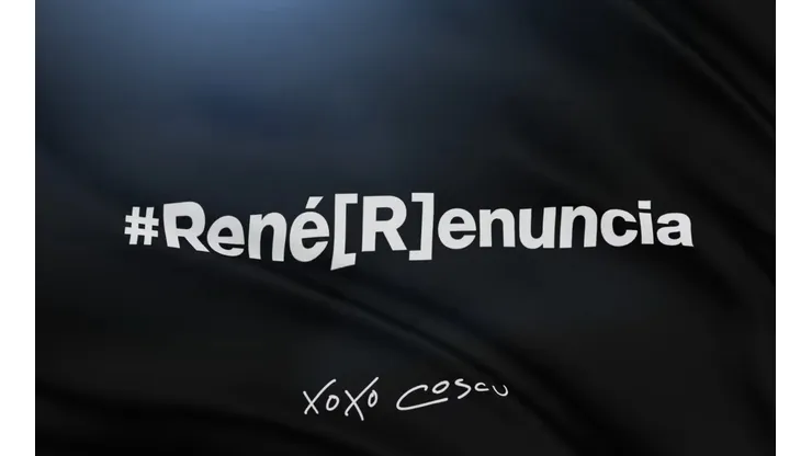 #Renérenuncia es la canción que sacó Cosculluela.