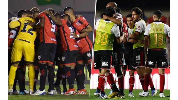 Goianiense y Sao Paulo, caliente partido.