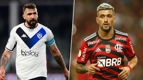 Lucas Pratto y Giorgian de Arrascaeta.