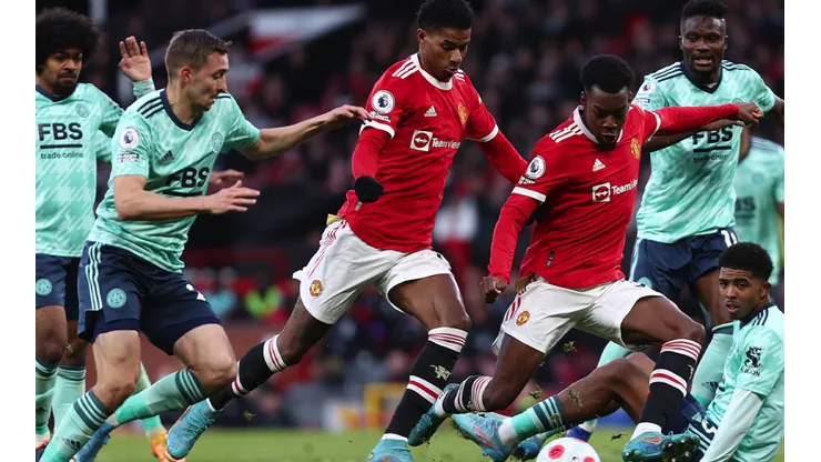 Leicester vs. Manchester United por la Premier League de Inglaterra 2022-2023
