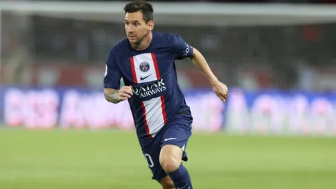 Messi, en su último partido por Ligue 1 ante Mónaco.