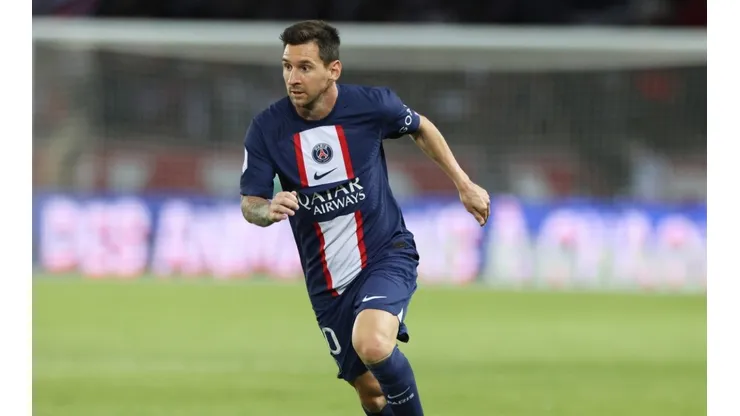 Messi, en su último partido por Ligue 1 ante Mónaco.