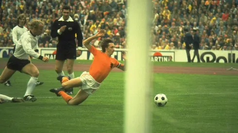 Cruyff, imparable ante Alemania en la final de 1974.