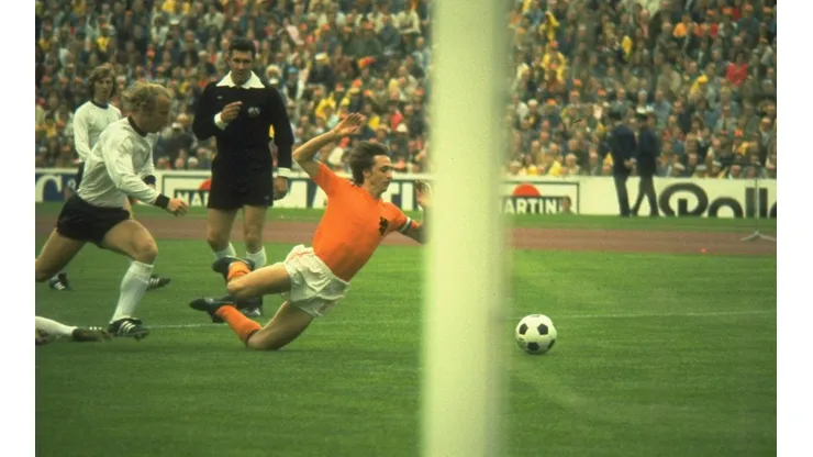 Cruyff, imparable ante Alemania en la final de 1974.