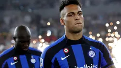 Lautaro suplente y Lukaku, out del partido.