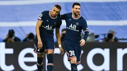 Kylian Mbappé y Lionel Messi.