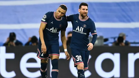 Kylian Mbappé y Lionel Messi.