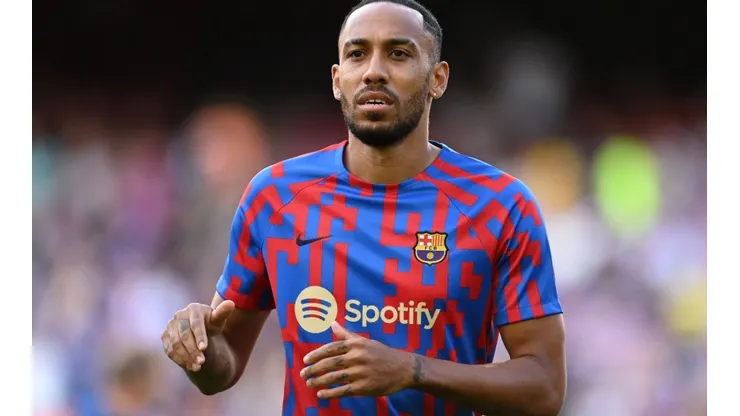 Pierre Emerick Aubameyang, delantero del Barcelona.