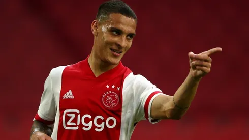 Antony, delantero del Ajax.