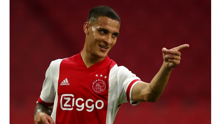 Antony, delantero del Ajax.