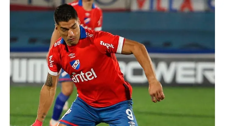 Luis Suárez con Nacional.
