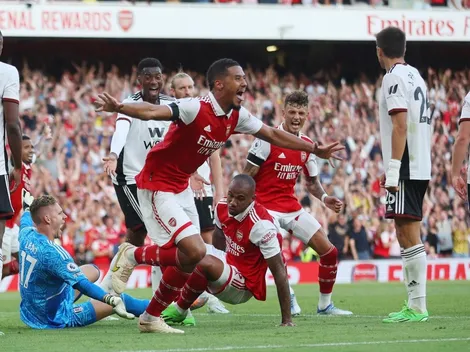 Arsenal sufrió, ganó a Fulham y es el único líder en Premier League