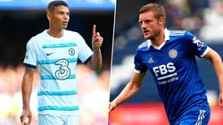 Thiago Silva y Jamie Vardy.