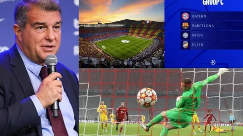 Joan Laporta, Barcelona y el sorteo de la Champions League.