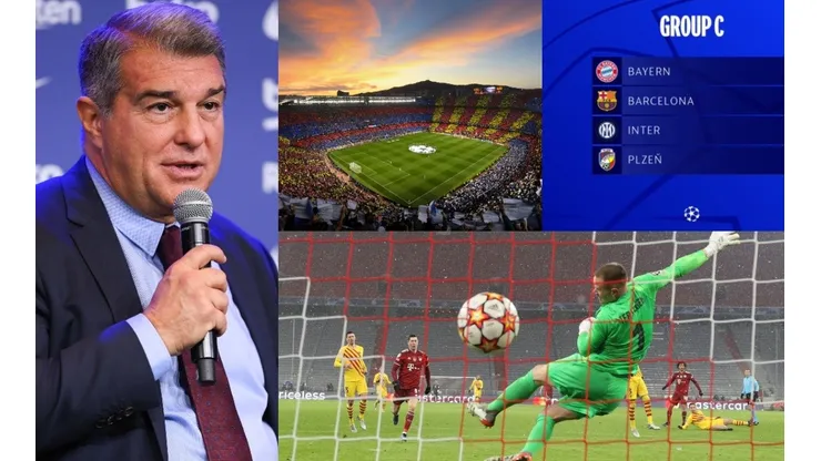 Joan Laporta, Barcelona y el sorteo de la Champions League.