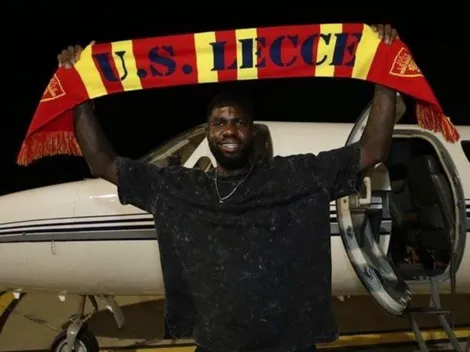 VIDEO | Umtiti fue recibido en Lecce como un ídolo y rompió en llanto