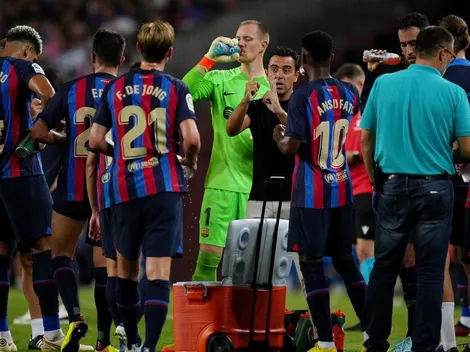 Los 2 descartes de Xavi para el partido ante Manchester City