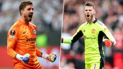Kevin Trapp y David De Gea.