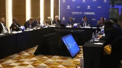 El Consejo de Conmebol reunido en Chile.
