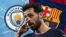 Bernardo Silva, Manchester City y Barcelona.