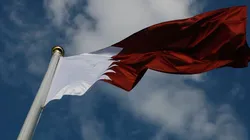 La bandera de Qatar, país anfitrión de la Copa del Mundo 2022.