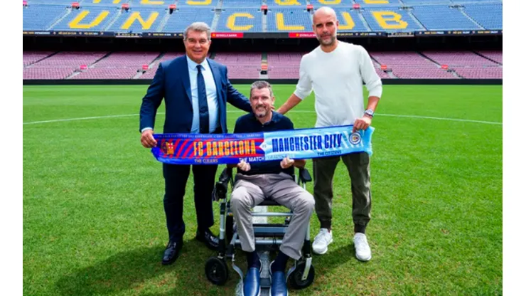 Barcelona y Manchester City se enfrentarán en un amistoso en el Camp Nou