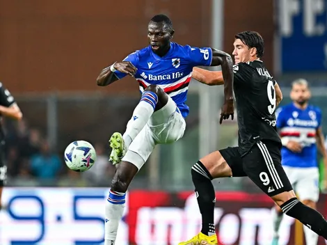 Juventus tuvo que conformarse con un empate en su visita a Sampdoria