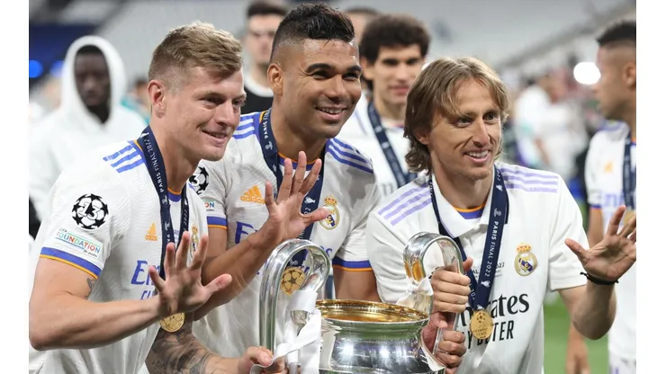Luka Modric - Casemiro - Toni Kroos