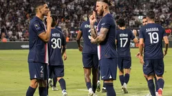 PSG en celebración.